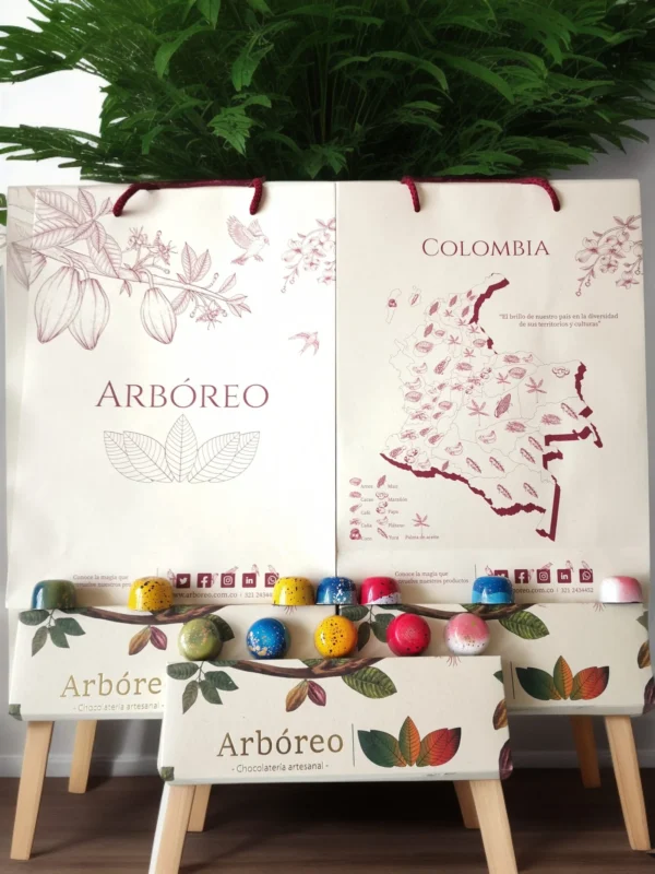 Bolsa de regalo a 31 grados chocolates