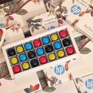 Cajas chocolates HP