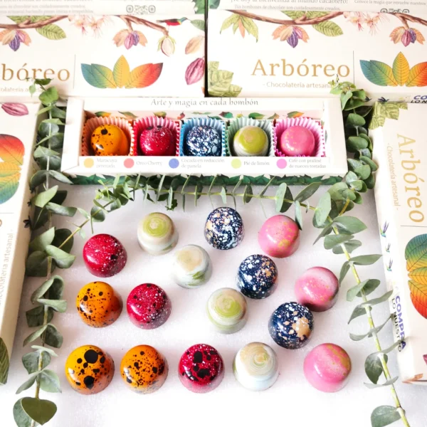 Chocolates 5 bombones a 31 grados chocolates 2