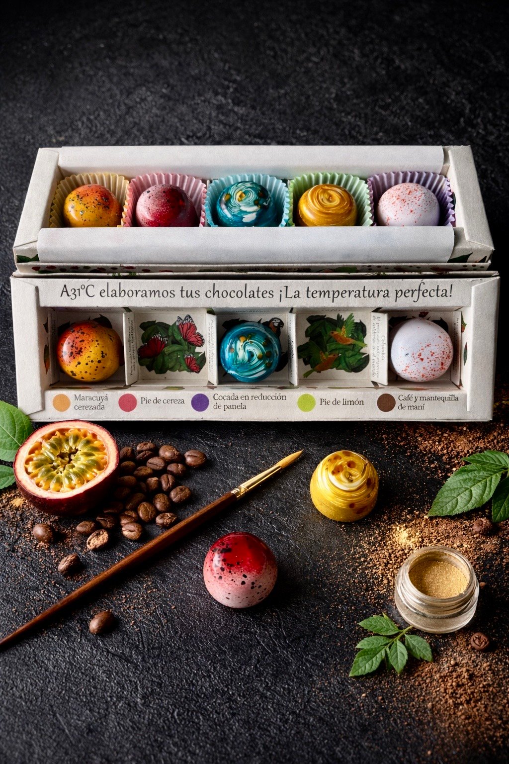 Promo – 4 Estuches de 5 Bombones